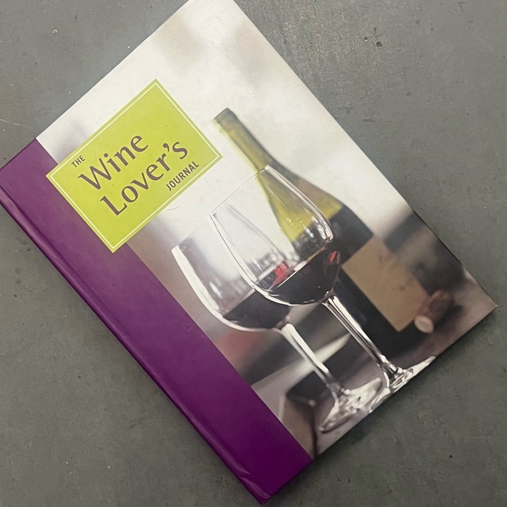 Hardcover Wine Lovers Journal